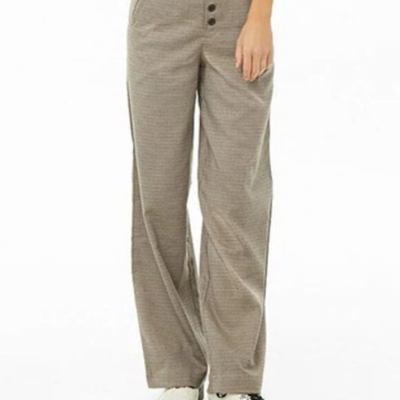 Forever 21 Black High Waist Suspender Pants 🐱 - Picture 12 of 12